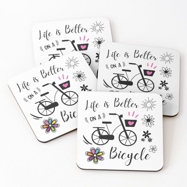 Item preview, Life is better on a bicycle - Cycling Lovers designed and sold by ShawnDzign.