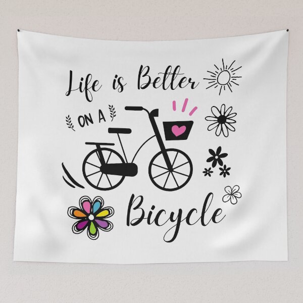 Item preview, Life is better on a bicycle - Cycling Lovers designed and sold by ShawnDzign.