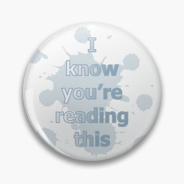 Item preview, I know you're reading this designed and sold by CSouissi.