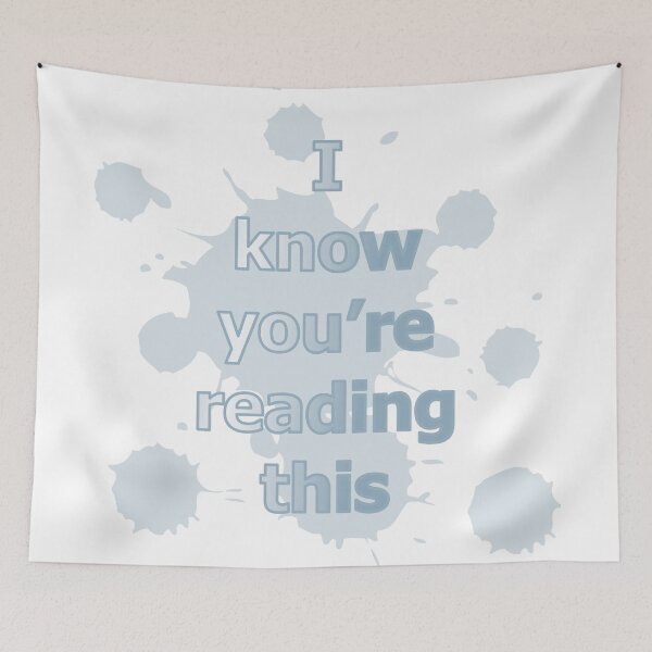 Item preview, I know you're reading this designed and sold by CSouissi.