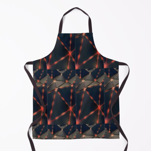 Item preview, Broken Lava Lighting Design Black Red Gray designed and sold by Opal Print.