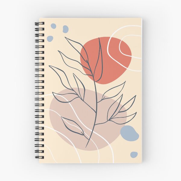 Item preview, Eucalyptus Branch Abstract Tropical Boho Minimalist Art with warm earthy tones and pastel colors solid soft shapes  #3 designed and sold by Eldoradoo.