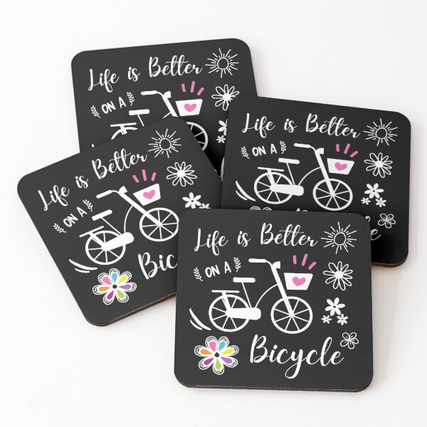 Item preview, Life is better on a bicycle - Cycling Lovers designed and sold by ShawnDzign.