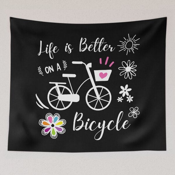 Item preview, Life is better on a bicycle - Cycling Lovers designed and sold by ShawnDzign.