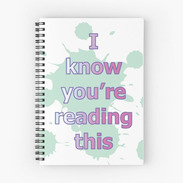 Item preview, I know you're reading this designed and sold by CSouissi.