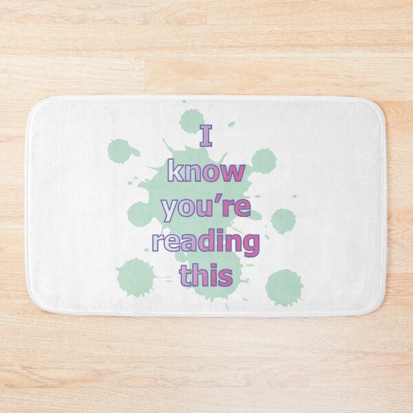 Item preview, I know you're reading this designed and sold by CSouissi.
