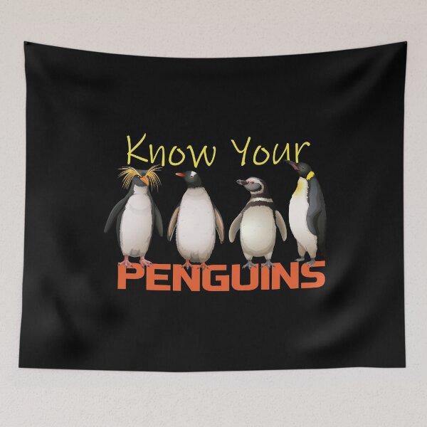 Item preview, Know Your Penguins, Funny Penguins tee shirt,Sunset Penguins designed and sold by seritik.