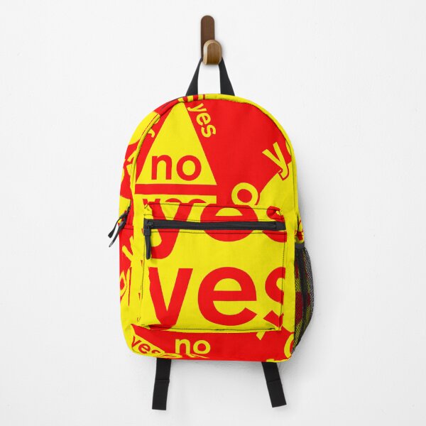 Item preview, Yes or No - minimal abstract simple retro circle geometric primary colors designed and sold by TeuntjeFleur.