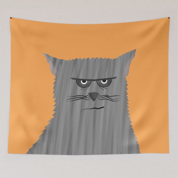 Item preview, Annoyed cat designed and sold by shackledlettuce.
