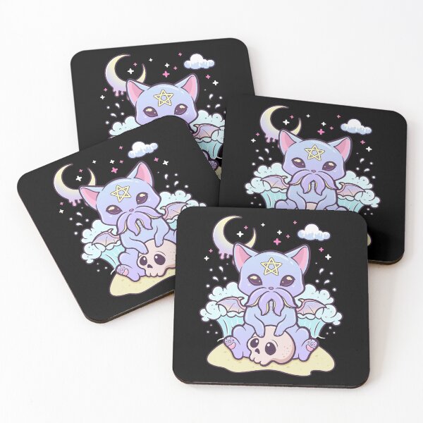 Item preview, Kawaii Pastel Goth Cute Creepy Occult Cthulhu designed and sold by cchiaw.