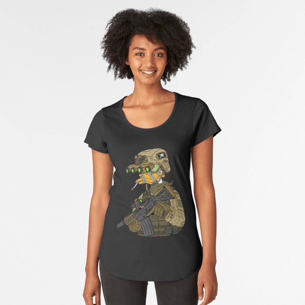 Aperçu de l'œuvre T-shirt premium échancré créée et vendue par jjartanddrawing.