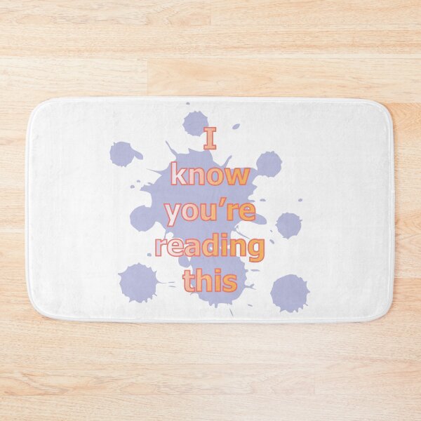 Item preview,  I know you're reading this designed and sold by CSouissi.