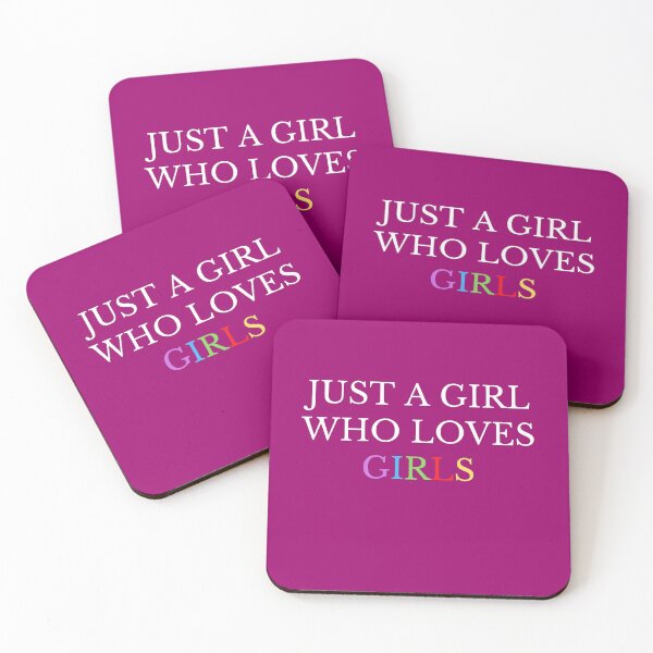 Item preview, Just a girl who loves girls lgbtq pride designed and sold by AnujShah7.