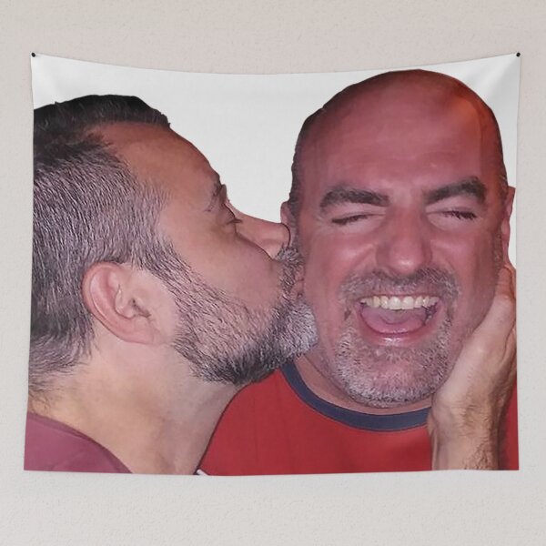 Item preview, Bruce kisses Tom designed and sold by Nostrathomas66.