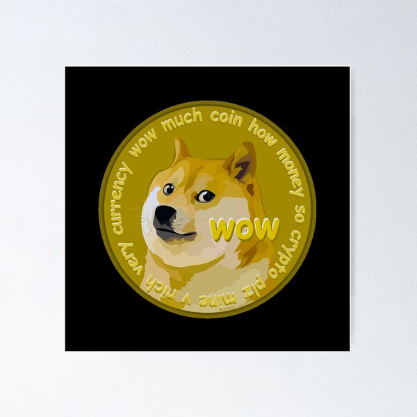 Item preview, Dogecoin - Cute, Good Doggo Design designed and sold by ecdato.