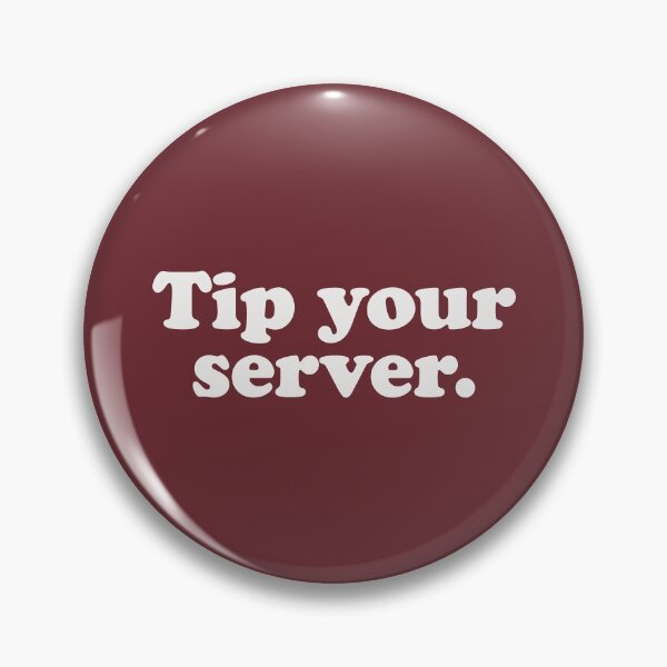 Item preview, Tip your server designed and sold by Statim.