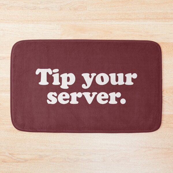 Item preview, Tip your server designed and sold by Statim.