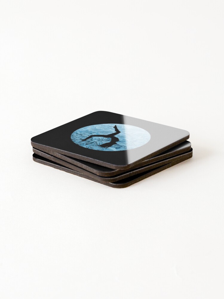 Thumbnail 4 of 5, Coasters (Set of 4), Dance In The Snow designed and sold by PureGeometry.