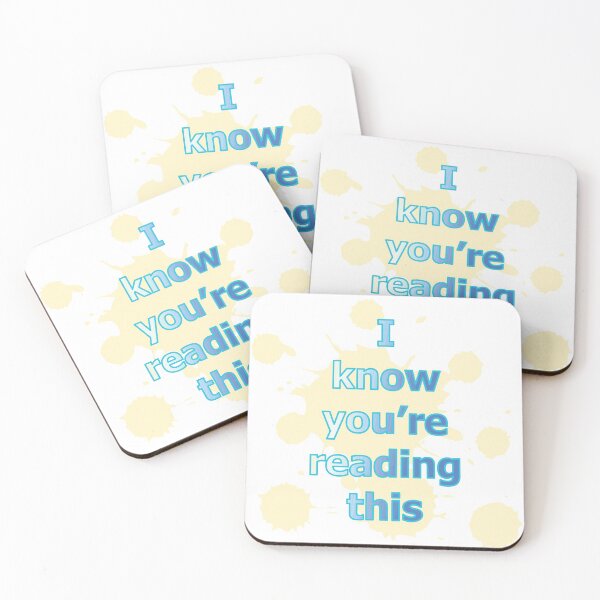 Item preview, I know you're reading this designed and sold by CSouissi.