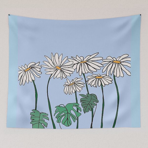 Item preview, Pretty White Flowers designed and sold by Mrunalini Gaikwad.