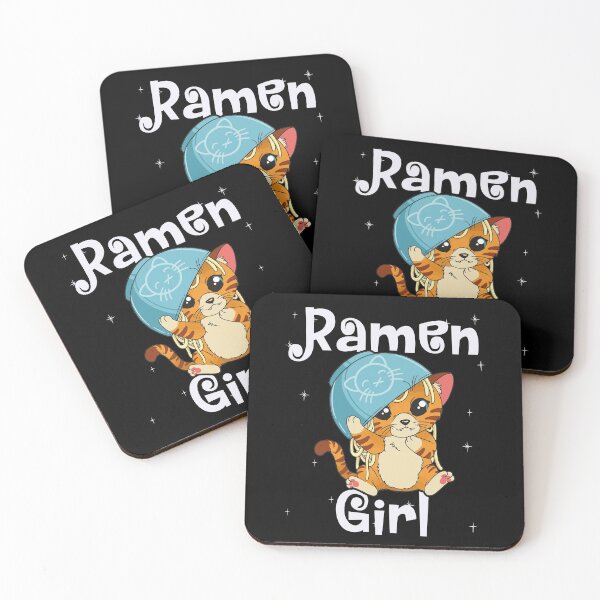 Item preview, Ramen girl, little cute cat baby Kawaii designed and sold by FalkDania.