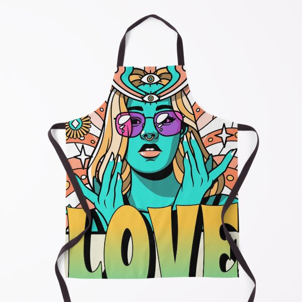 Item preview, Peace And Love 70's Style designed and sold by ArtGraffita.