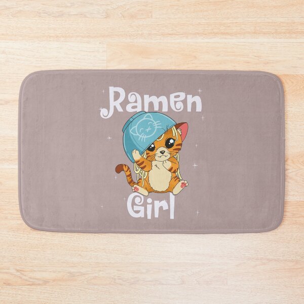Item preview, Ramen girl, little cute cat baby Kawaii designed and sold by FalkDania.