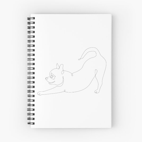 Item preview, One line Chihuahua Downward Dog  designed and sold by Huebucket.