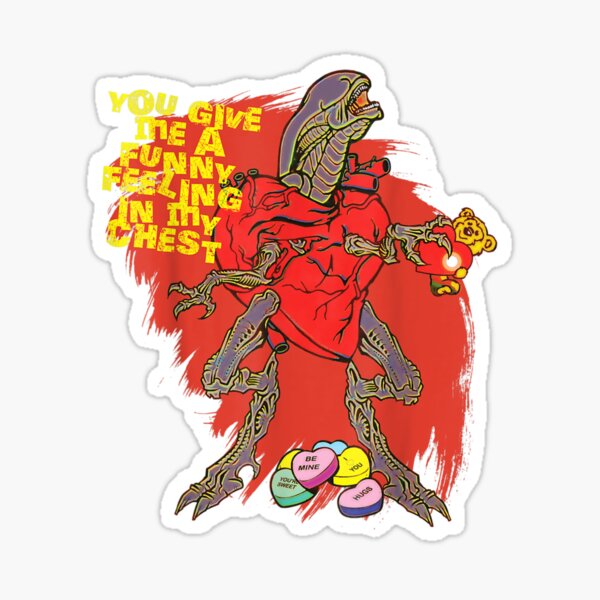 Chestburster Stickers Redbubble