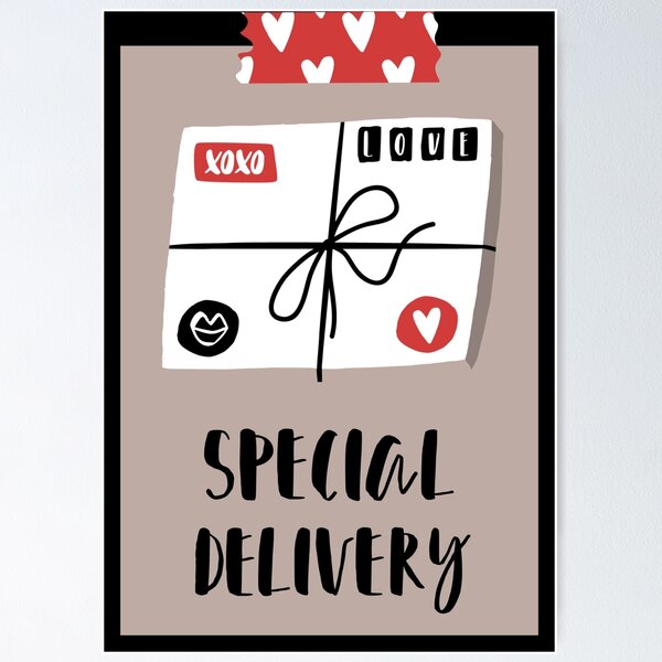 Item preview, XOXO SPECIAL DELIVERY designed and sold by 30-Merch.