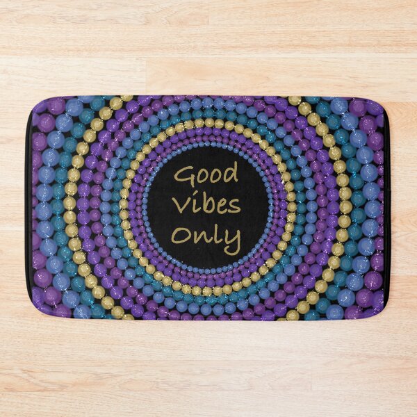 Item preview, Dot Mandala Good Vibes Only Glitter designed and sold by MandalaStone.
