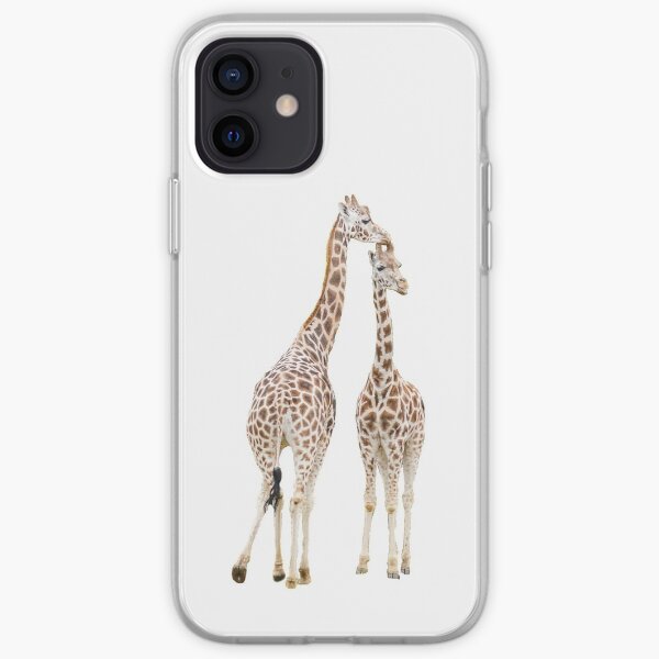 Two giraffes iPhone Soft Case