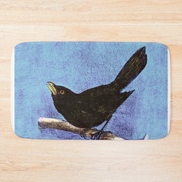 Item preview, Blackbird in blue designed and sold by anni103.