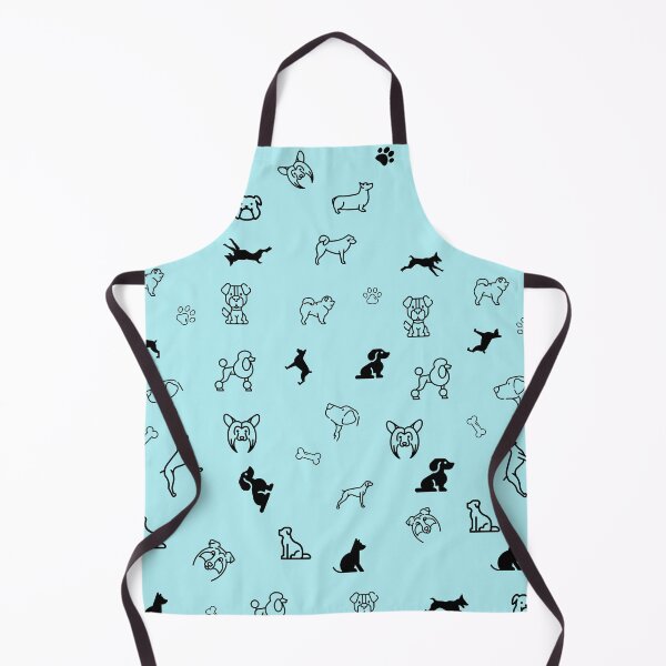 Item preview, Cute Dog Pattern Blue designed and sold by ByMoss.