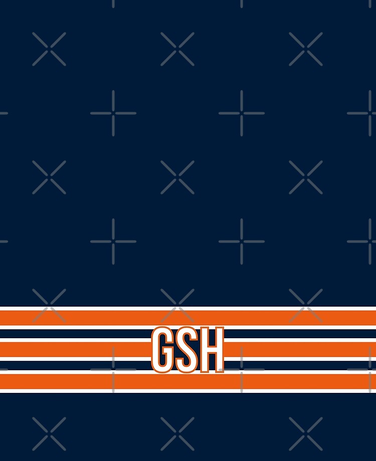 Chicago Bears Inspired GSH Stripes' iPad Case & Skin for Sale by  BearCreative
