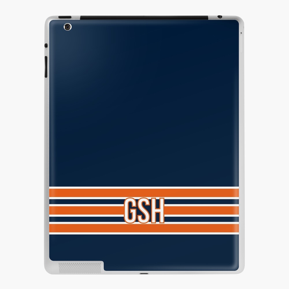 Chicago Bears Inspired GSH Stripes Laptop Sleeve for Sale by