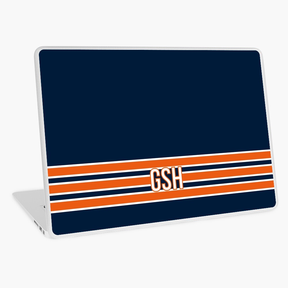 Chicago Bears Inspired GSH Stripes Laptop Sleeve for Sale by BearCreative