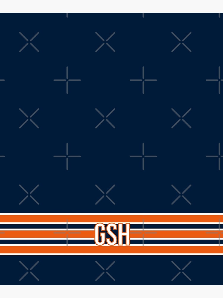 Chicago Bears Inspired GSH Stripes iPhone Case for Sale by BearCreative