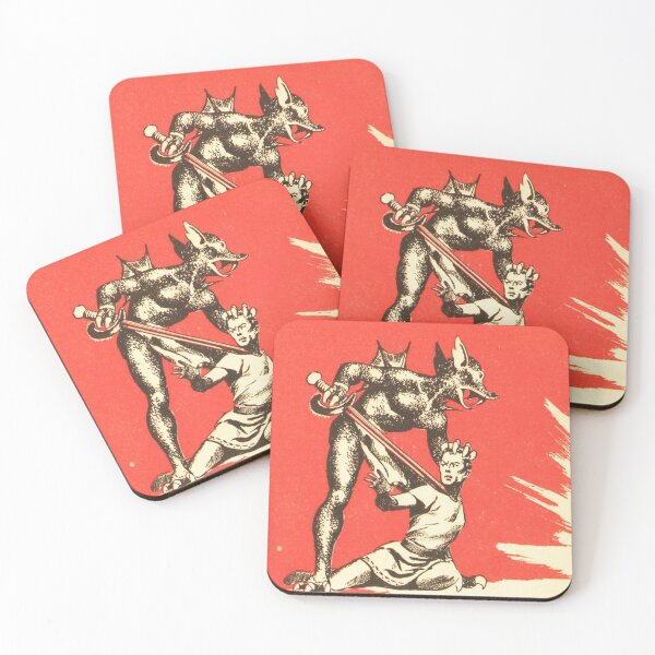 Item preview, Demon from Mars Vintage illustration designed and sold by Vintage Designs +.