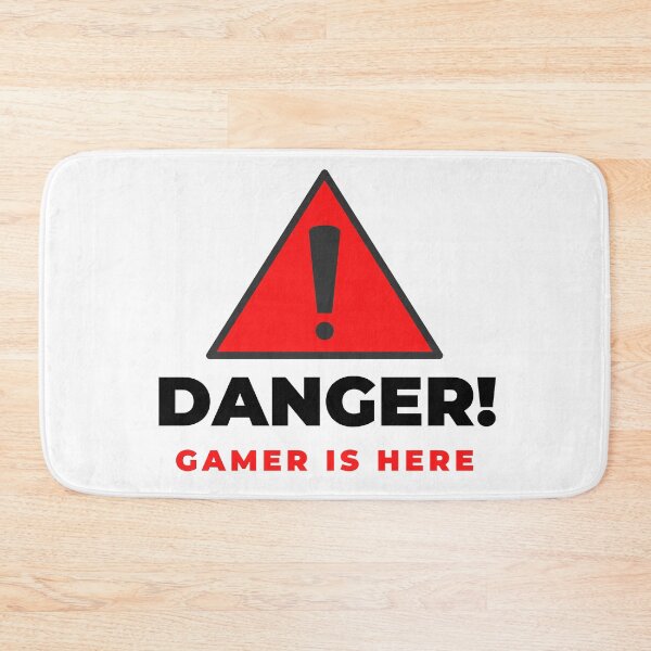 Item preview, Danger! Gamer Is Here designed and sold by Levet.