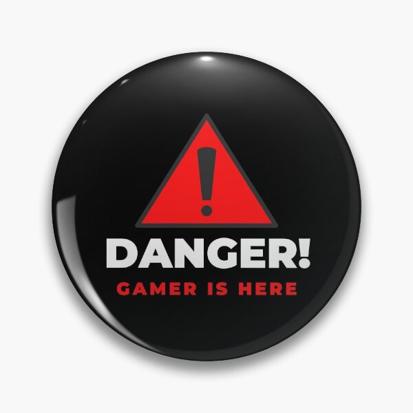Item preview, Danger! Gamer Is Here designed and sold by Levet.