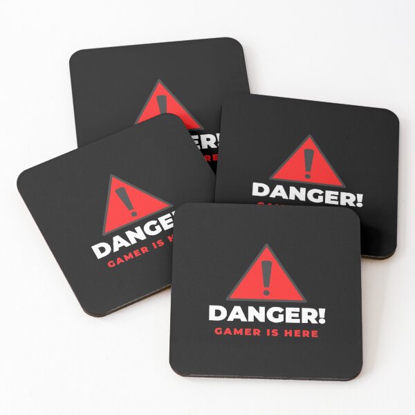 Item preview, Danger! Gamer Is Here designed and sold by Levet.