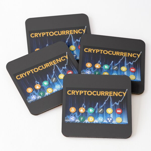 Item preview, Bitcoin, Crypto Currency, Top Coins prints on bitcoin and crypto believers on apparel, home decor.   designed and sold by lduke47.