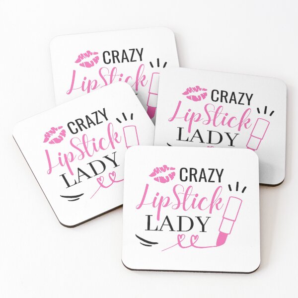 Item preview, Crazy Lipstick Lady - Lipstick Lovers designed and sold by ShawnDzign.