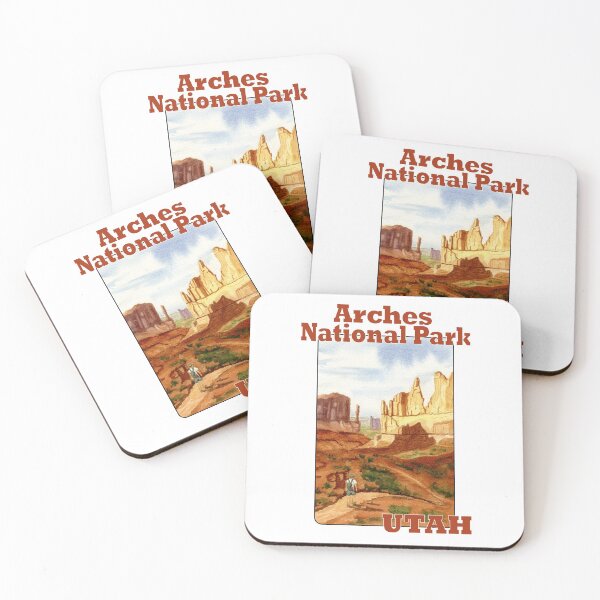Item preview, Park Avenue and Courthouse Towers, Arches National Park designed and sold by MMc Buck.