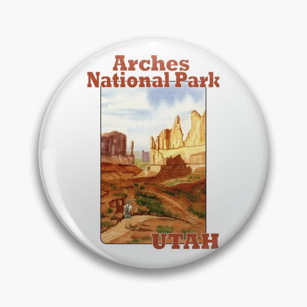Item preview, Park Avenue and Courthouse Towers, Arches National Park designed and sold by MMc Buck.
