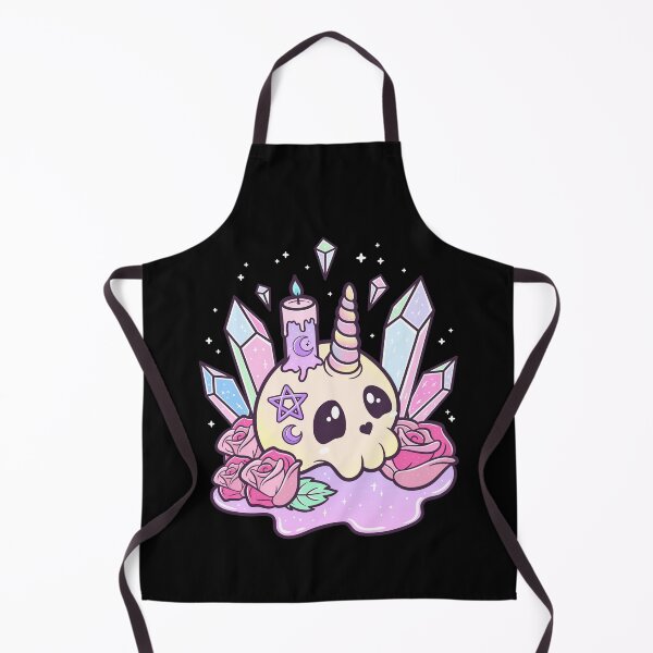 Item preview, Kawaii Pastel Goth Cute Creepy Occult Skull designed and sold by cchiaw.