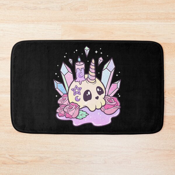 Item preview, Kawaii Pastel Goth Cute Creepy Occult Skull designed and sold by cchiaw.