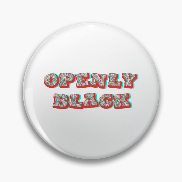 Item preview, Openly Black Blue Red designed and sold by Gawop.