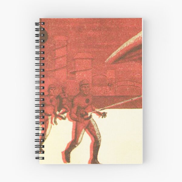 Item preview, Space men on Mars Vintage illustration designed and sold by Vintage Designs +.